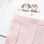 Completo 3 pezzi con giacca neonata 