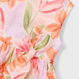 Vestito cerimonia fiori bambina 