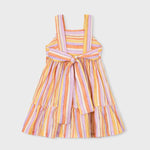 Vestito mille righe bambina 