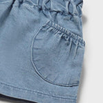 Pantaloncini tasche neonata 