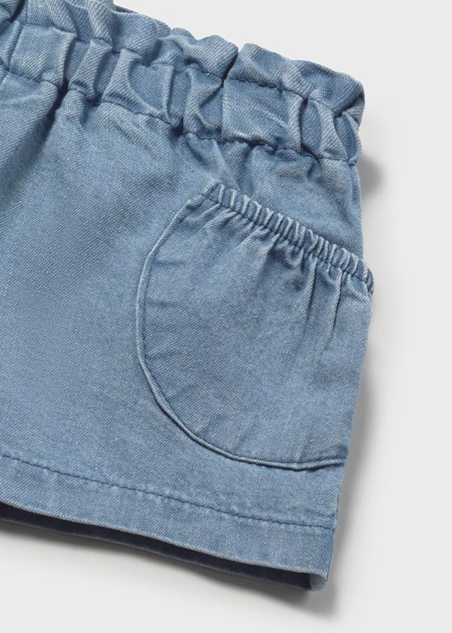 Pantaloncini tasche neonata 