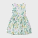 Vestito cerimonia fiori bambina 