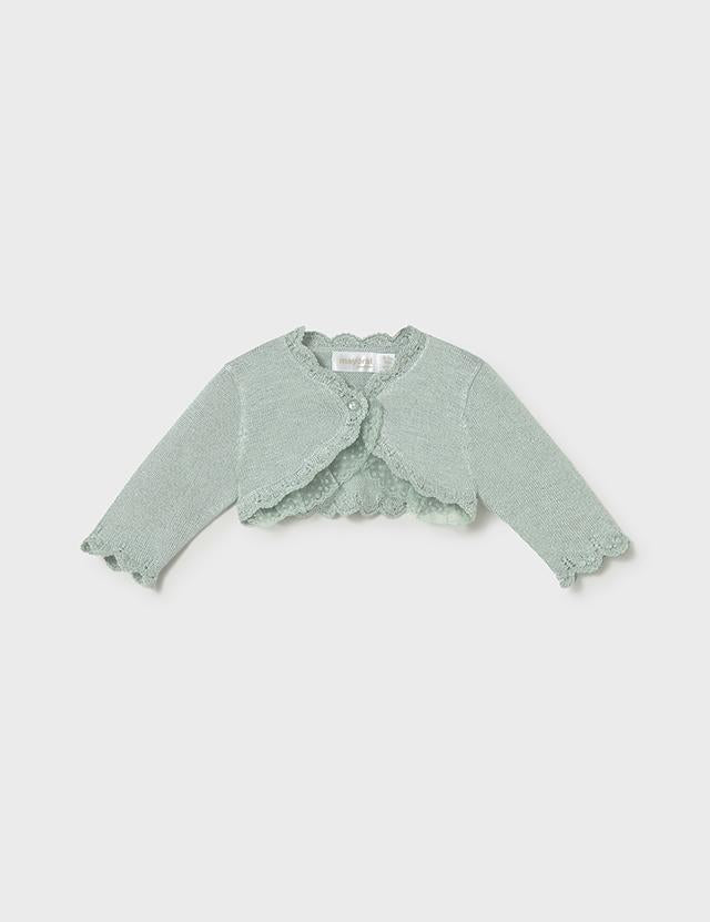 Cardigan tricot cerimonia neonata<BR/> 