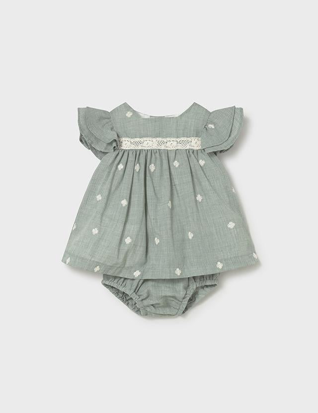 Vestito con copripannolino neonata 