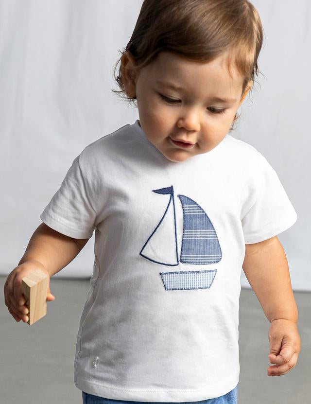 Maglietta barca neonato 