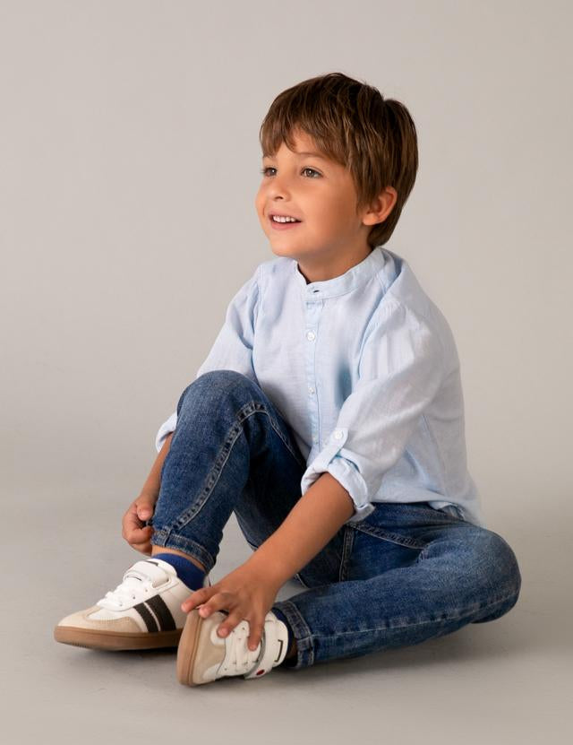 Jeans lungo regular fit basic bambino 