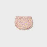Completo 3 pezzi tricot neonata giallo 