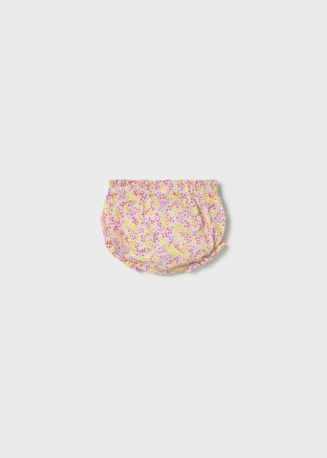 Completo 3 pezzi tricot neonata giallo 