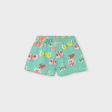 Pantaloncino punto stampato neonata 