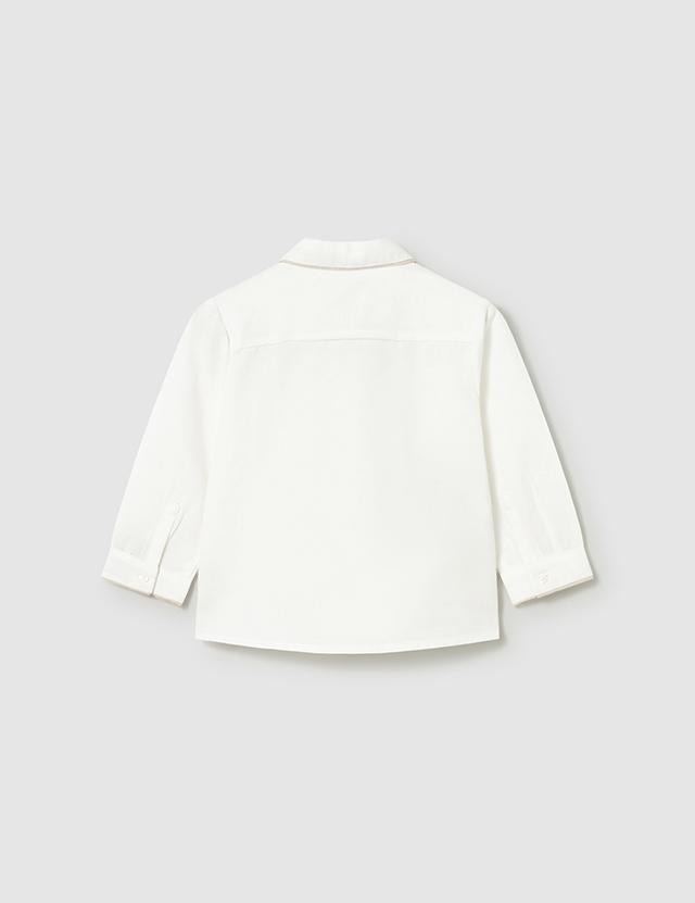 Camicia manica lunga con papillon neonato 
