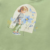 Maglietta stampa neonata 