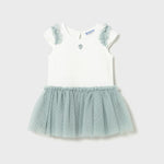 Vestito combinato con tutù neonata 