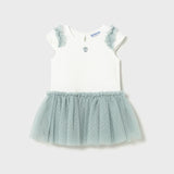 Vestito combinato con tutù neonata 