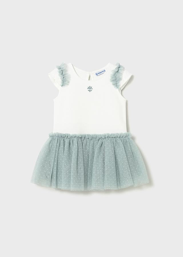 Vestito combinato con tutù neonata 