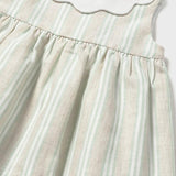Vestito righe neonata 
