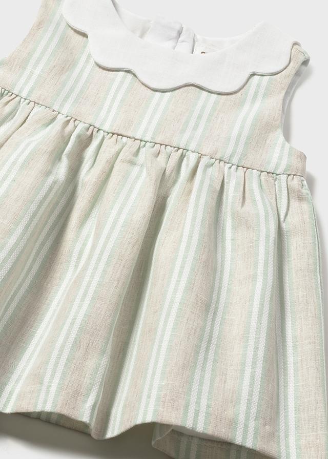 Vestito righe neonata 