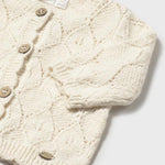 Cardigan in maglia neonata mayoral 