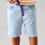 Bermuda jogger jeans bambino 