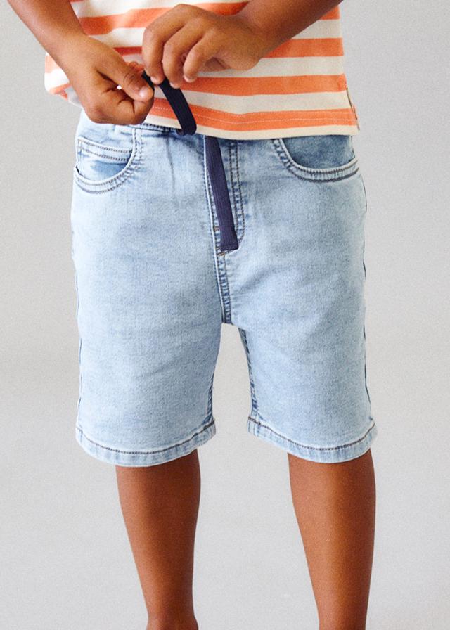 Bermuda jogger jeans bambino 