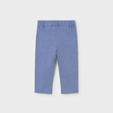 Pantalone lino elegante neonato 