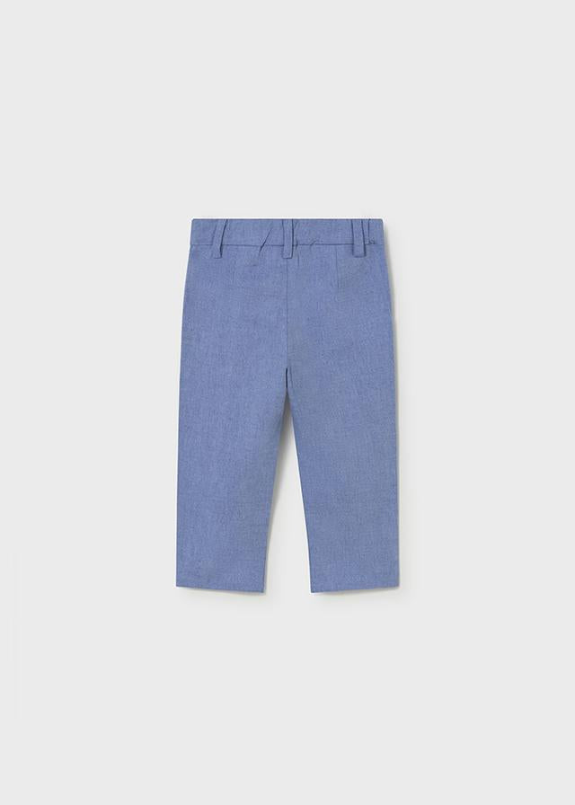 Pantalone lino elegante neonato 