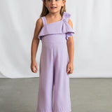 Tuta con fiocchi bambina 