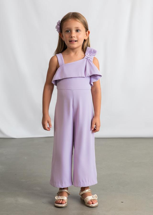 Tuta con fiocchi bambina 