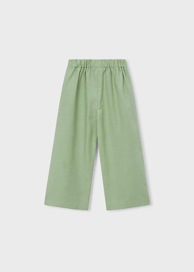 Pantalone fluido fondo ampio bambina 