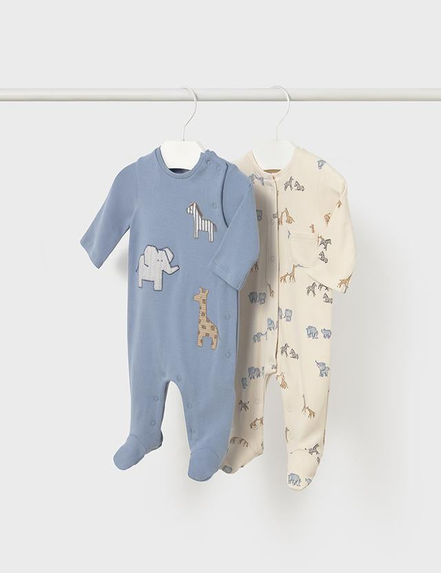 Set 2 tutine interlock neonato mayoral 