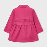 Trench con cintura bambina 