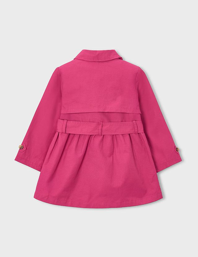 Trench con cintura bambina 