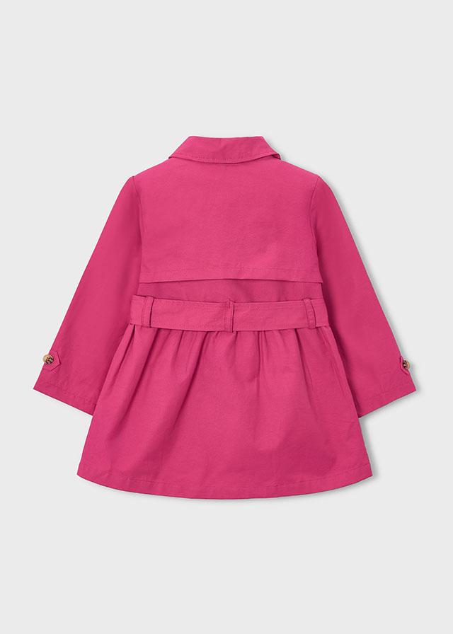 Trench con cintura bambina 