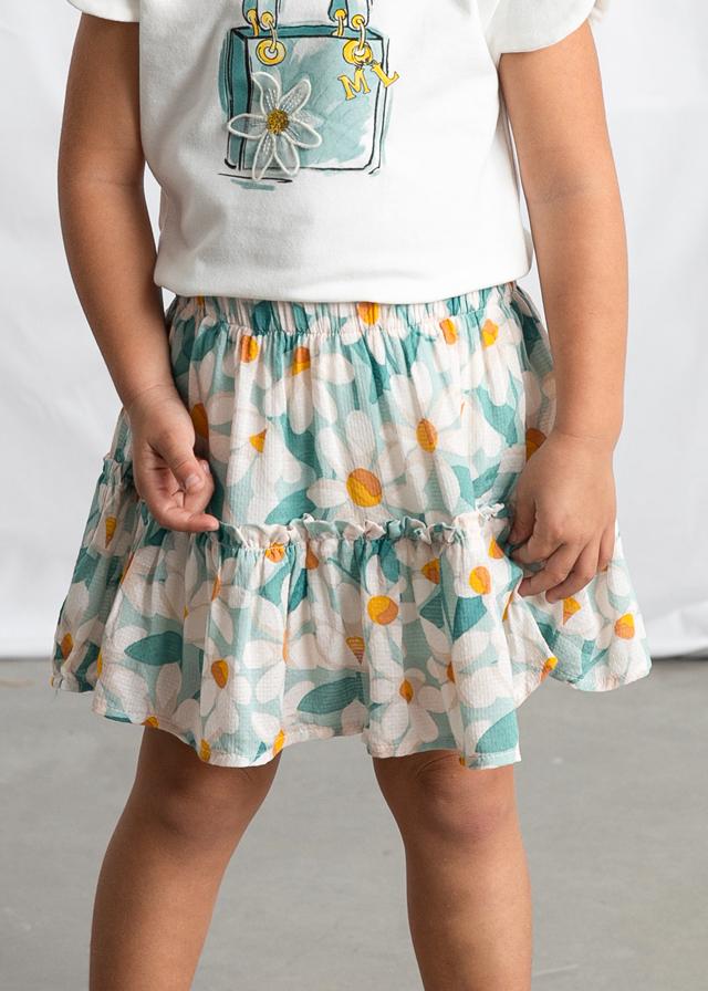 Gonna stampata bambina 
