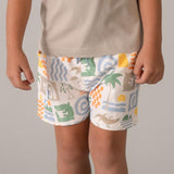 Costume bermuda stampato bambino 