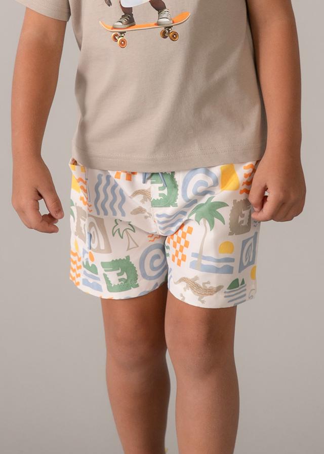 Costume bermuda stampato bambino 