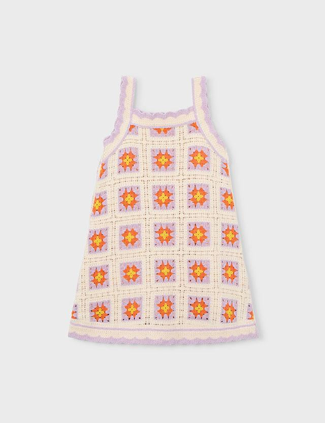 Vestito crochet bambina 
