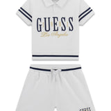 Completo polo e burmuda ragazza Guess 