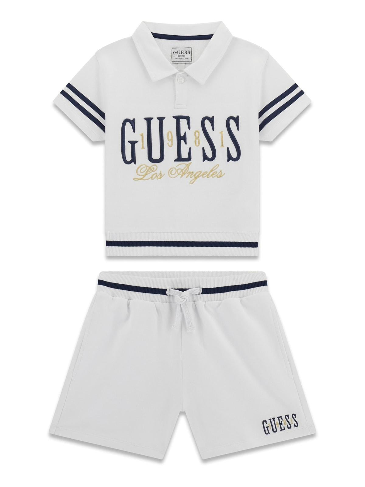 Completo polo e burmuda ragazza Guess 