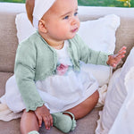 Cardigan tricot cerimonia neonata<BR/> 