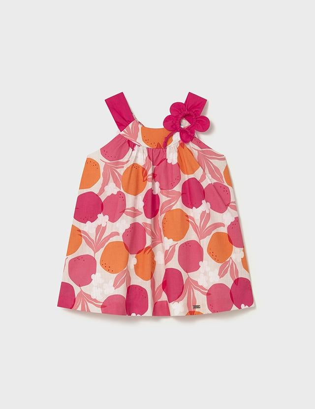 Vestito stampa floreale neonata 