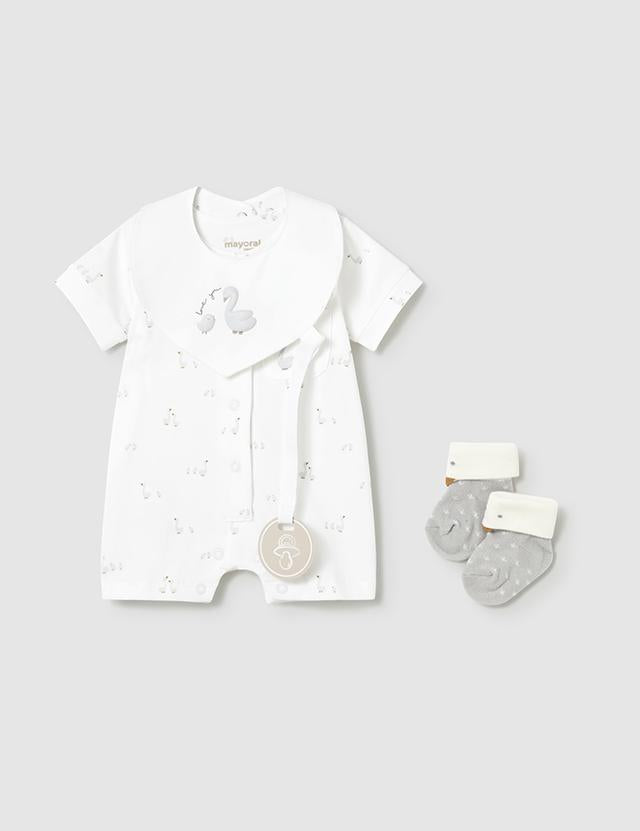 Set regalo pigiama corto neonato 