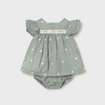 Vestito con copripannolino neonata 