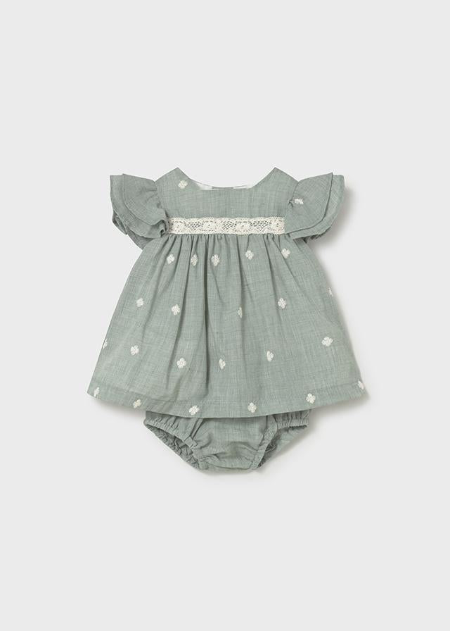 Vestito con copripannolino neonata 