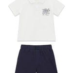 Completo polo e bermuda neonato Guess 
