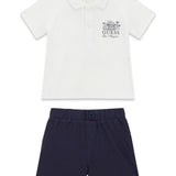 Completo polo e bermuda neonato Guess 