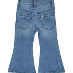 Jeans zampa con borchie bambina LiuJo 