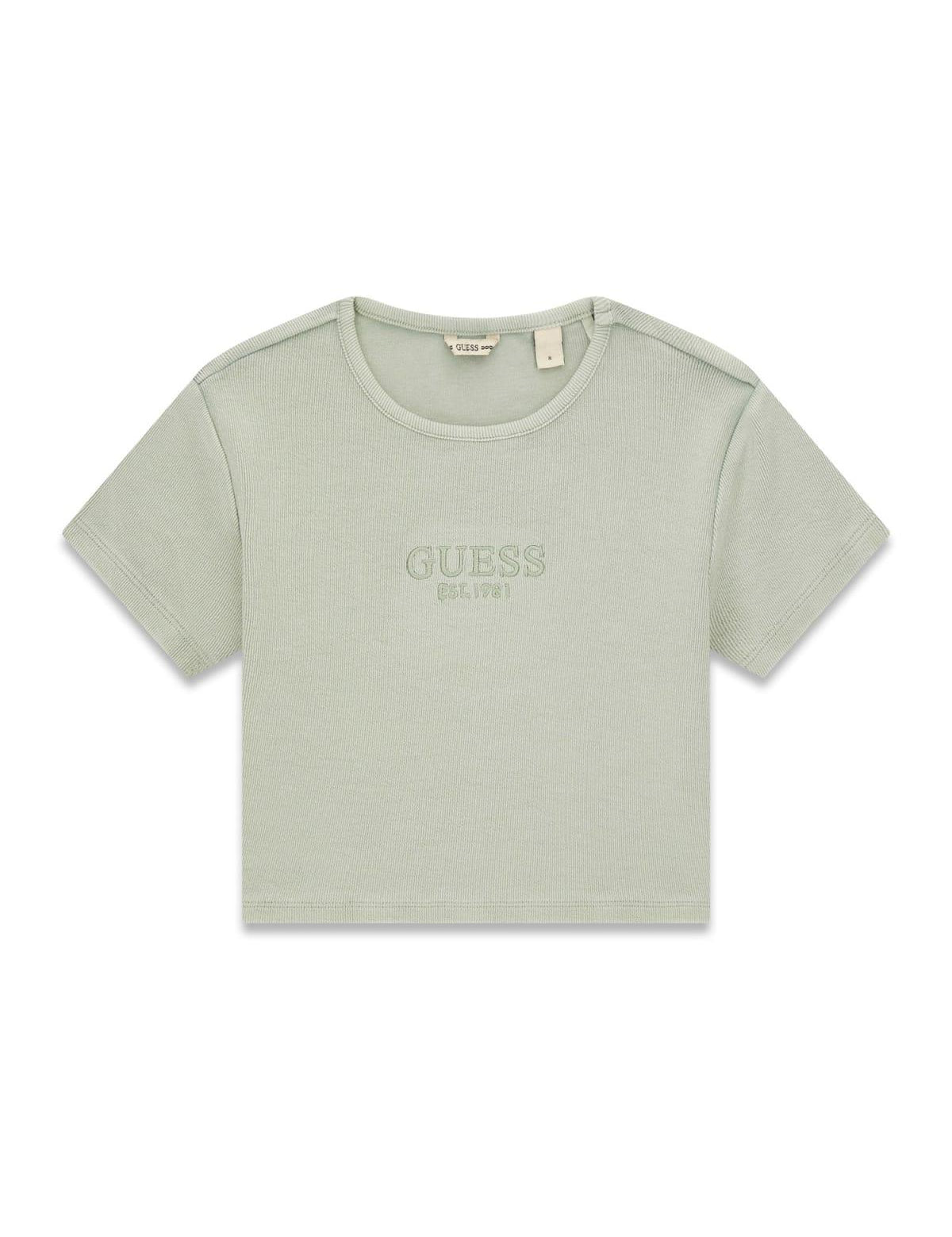 T-shirt crop ragazza Guess 