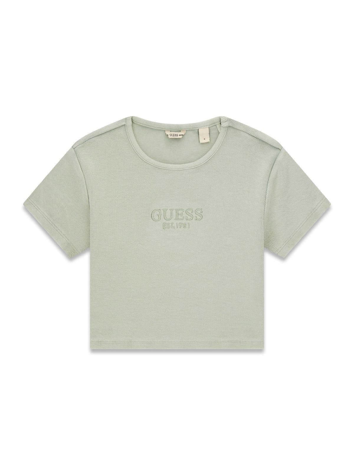 T-shirt crop ragazza Guess 