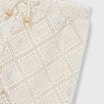 Pantalone lungo crochet bambina 