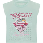 T-shirt oversize ragazza Guess 